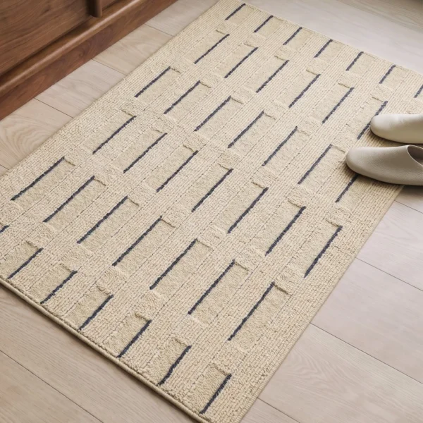 Modern Woven Entryway Rug