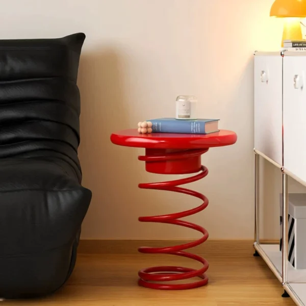 Creative Modern Spiral Side Table