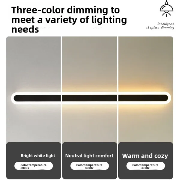 Minimalist Linear LED Wall Light