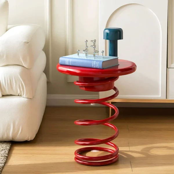 Creative Modern Spiral Side Table