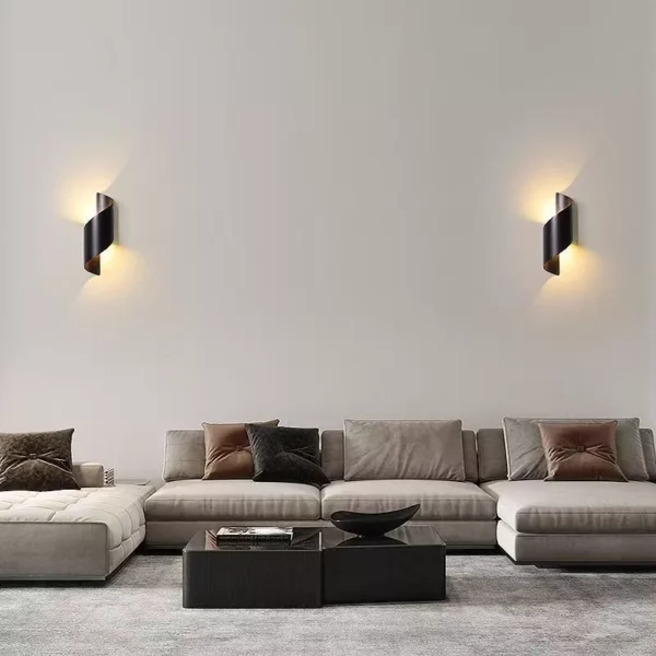 Modern Spiral LED Wall Light