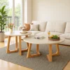 Scandinavian Nesting Coffee Table Set