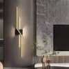 Geometric Vertical LED Wall Light
