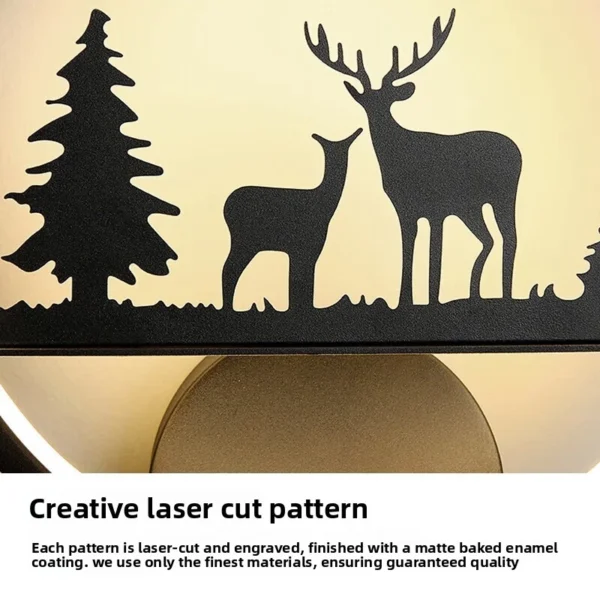 sg-11134201-8259c-mrppse206uitcc Decorative Modern Nordic Deer LED Wall Light