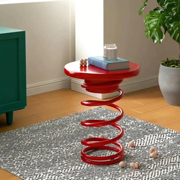 Creative Modern Spiral Side Table