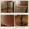 Modern Round Wooden Side Table
