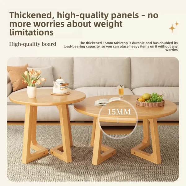 Scandinavian Nesting Coffee Table Set