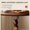 Modern Round Wooden Side Table