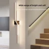 Geometric Vertical LED Wall Light