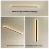 Minimalist Linear LED Wall Light